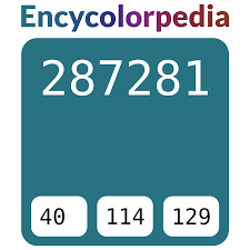 287281 Hex Color Code, RGB and Paints