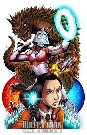 what if fuji got the beta capsule ultrawoman by kaijusamurai tokusatsu herois