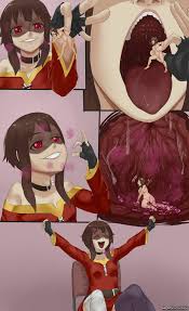 Konosubass Megumin Quest comic - Ultimate breast expansion experience