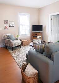 How To Decorate And Layout Furniture In A Small Open Concept Apartment Small Open Concept Apartment Furniture Layout Small Apartment Solutions
