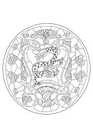 652 x 644 gif pixel. Mandala Dieren Kleurplaten Dieren