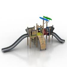 Download 3d Slide Playground Design 3d Model 3d Visualization