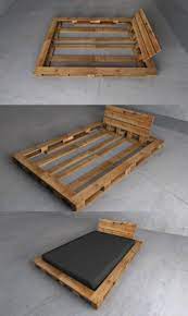 Tempat tidur unik dari kayu pallet bekas. Tempat Tidur Palet Pallet Bed Tempat Tidur Palet Tempat Tidur Tempat Tidur Lipat