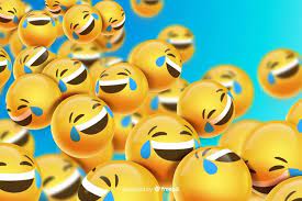 What is the emoji for crying tears of joy? Free Vector Floating Laughing Emoji Characters