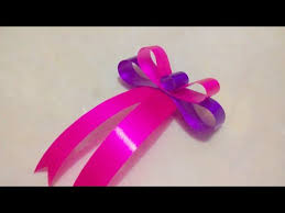 Gift_ribbon_flowers#kreasi_pita_kado#pita_jepang#ribbon_art#ribnon_bowl,ribbon craft,quà tặng hoa ruy#love,heart,cinta,hati. Diy Gift Bow 1 By Jachelle Stephanie