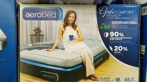 Memory foam mattress best air with headboard camping costco topper. Costco Aerobed Opticomfort Queen Size 99 Youtube
