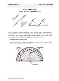 Contoh soal dilengkapi dengan pembahasan agar siswa dapat lebih mudah untuk memahami materi yang dibahas. Sini Materi Garis Dan Sudut Matematika Kelas Vii Lembar Kerja Siswa