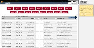 — nfl (@nfl) january 4, 2021. Nfl 2020 2021 Excel Template Track Nfl Schedule In Excel