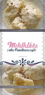 Mehlklosse Altes Familienrezept Holiday Dessert Recipes Recipes Holiday Appetizers Recipes