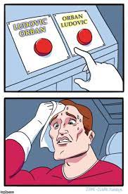 The current leader of the national liberal party (pnl). Two Buttons Meme Imgflip