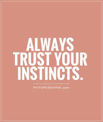 Quotes About Gut Instinct 65 Quotes