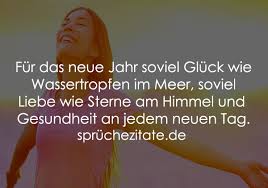 Für Das Neue Jahr Soviel Glück Wie Wassertropfen Im Meer