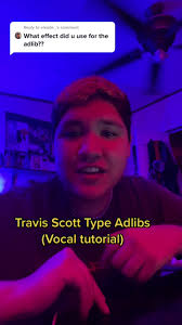 Reply to @elesde_ Travis Scott adlib tutorial! Did I get it? #vocaltutorial  #audioengineering #songwritersoftiktok #travisscott #dontoliver