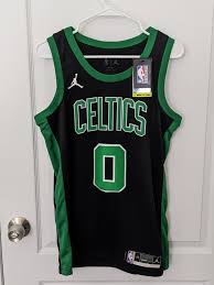 Used as alternates for extra flair. New Men S Boston Celtics Jordan Brand Black Swingman Jayson Tatum Jersey Statement Edition 80 On Sidelineswap