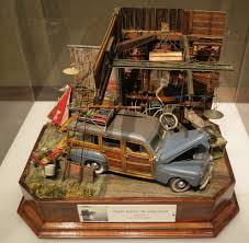 n e toy car diorama car