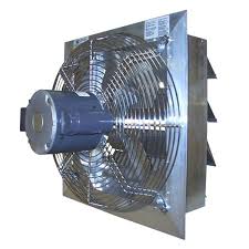 Canarm 10 Inch Shutter Mounted Direct Drive Two Speed Exhaust Fan 690 580 Cfm 115v Exhaust Fan Exhaust Fan Industrial Fan