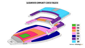 Sacramento Community Center Theater Seating Chart