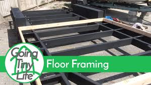 What type of plywood to use for a subfloor? How To Build A Tiny House Subfloor On A Trailer