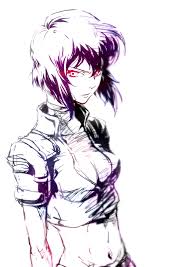motoko by zeloco 草薙素子攻殻機動隊 http www pixiv net member illust php mode medium illust id 53717411 ghost in the shell anime ghost anime
