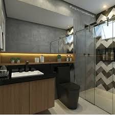 Banheiro Bem Moderninho Com Estilo Industrial Cimento Queimado Madeira E Preto O Post Dessa Ultima Q Lavabos Modernos Estilo Industrial Cimento Queimado