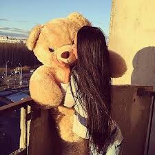 Girl Cute And Love Image Big Teddy Teddy Teddy Bear