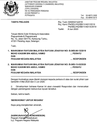 Kuala lumpur, aug 6 ― police have sent the investigation papers on the controversial al jazeera documentary entitled locked up in malaysia's lockdown to the attorney general's chambers for further action. Surat Jawapan Daripada Kamar Regiment Askar Siber Melayu Facebook
