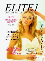 Elitte1 Magazine Issue 1