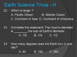 (must be a family name.) if you know the answers to these cartoon tr. Earth Science Trivia Questions Originally Posted On Http
