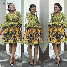 Dazzle In These Cute Styles In 2021 African Print Dresses Ankara Short Gown Styles African Fashion