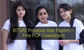 Birla Institute Of Technology And Science Pilani Dubai Campus Bitsat Previous Year Question Papers With Solutions Easy Free Pdf Downloads Of Bitsat Earlier Exam Previous Year Question Paper Question Paper Exam Papers