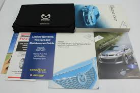 10 Mazda Cx 7 Vehicle Owners Manual Handbook Guide Set Mazda Mazda Cx 7 Owners Manuals