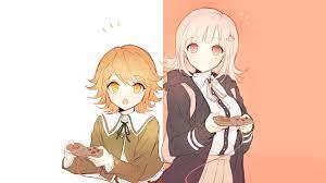 Danganronpa Chiaki Nanami Chihiro Fujisaki 2k Wallpaper Hdwallpaper Desktop Chiaki Nanami Chihiro Fujisaki Blonde Anime Characters