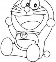 Cartoon, colors, doraemon, girls, kids, paint. Top Doraemon Coloring Pages For Your Little Ones Coloring Pages