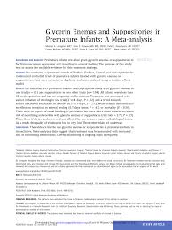 Glycerine suppositories are very safe to use and do not react with other medication. Pdf Glycerin Enemas And Suppositories In Premature Infants A Meta Analysis
