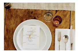 I typically will set each place setting with a dinner plate, fork and knife, wine glass, and water cup—not goblet, says rooney. The Perfect Setting Table Setting Tips Chameleonbeta