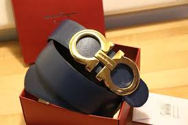 Black And Gold Ferragamo Belt New Men S Salvatore Ferragamo Reversible Blue Black Belt Gold Big Buckle 105 42 Fashion Clothing Shoes Accessories Men Black Belt Belt Salvatore Ferragamo