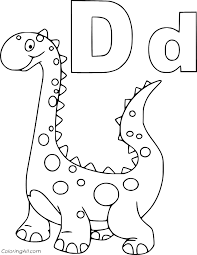 Before all else this website have lot quality wallpaper of daily interested topics just like most popular apartment in the time examine at this images of healthy food coloring pages has large pixels, you can save as this desktop backgrounds by right click. Cute Dinosaur And Letter D Coloring Page Coloringall