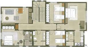 مخطط فيلا الزمردة 3 طوابق 4 غرف نوم 6 دورات مياه 2 كراج modern house design house design house