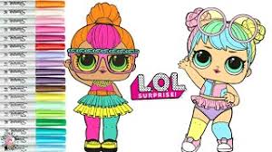 Storage for your lol dolls. Lol Surprise Dolls Coloring Book Pages Neon Qt And Bon Bon Youtube