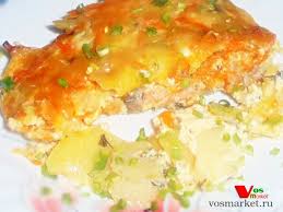 как приготовить горбушу в духовке с майонезом и картошкой Recept Gorbushi V Duhovke S Kartofelem Gorbusha Zapechennaya S Kartofelem V Duhovke Vosmarket Ru