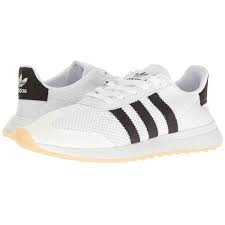 Adidas Black And White Striped Shoes Adidas Originals Flashback White Black Women S Running Shoes 85 Liked On Polyvore Featuring Shoes Athletic Shoes Stripe Striped Shoes Adidas Sneakers