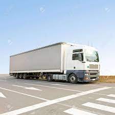 Police and fire officers were called to the scene at 12.23pm and are. Big And Long Lorry Truck At Street Stock Photo Picture And Royalty Free Image Image 5392277