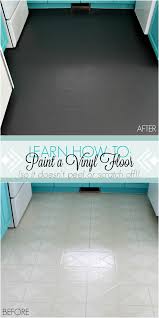 Apply liquid deglosser to a cloth and apply to the floor in a circular motion. How To Paint A Vinyl Floor Diy Painted Floors Dans Le Lakehouse Bathroom Floors Diy Diy Painted Floors Painted Vinyl Floors