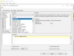 I'm trying to take camelcase and pascalcase strings into a function and spit them out as title case. Change Row 1 From All Caps To Proper Case Knime Analytics Platform Knime Community Forum