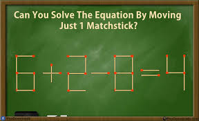 Nevertheless, riddles are fun to solve and keep us hooked until we get them right. Solve These 5 Difficult Matchstick Puzzles Riddles With Answer