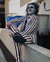 Halloween 2024 @beetlejuicemovie #customehalloween #makeupartist #actor  #hollywood #acting