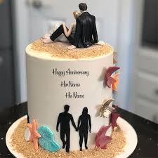 Finding To Wistful Anniversary Cake With Beautiful Couple Name Download The Latest And New In 2020 Happy Anniversary Cakes Anniversary Cake Pictures Anniversary Cake