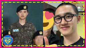 New Photos Of Exo S D O From The Military Revealed Fans Are Glad To See Celebrity Stars Famous Celebrities Bulletproof Boy Scouts