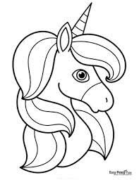 Check out this board for a huge list of the best coloring pages to print off and inspire your free printable forest animal coloring pages | these simple and cute coloring sheets are great for preschool and kindergarten kids working on. Unicorn Coloring Pages 50 Printable Sheets Easy Peasy And Fun