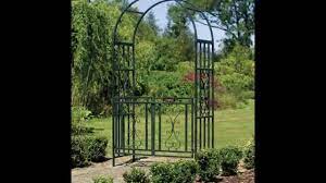 Check spelling or type a new query. Metal Garden Arch With Gate Youtube